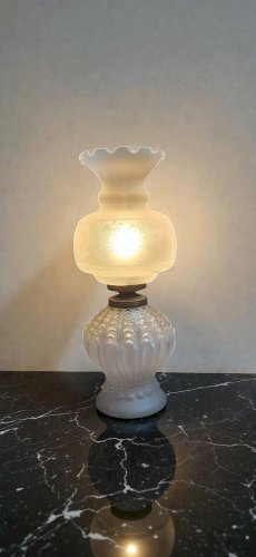 Lampe en verre 1970s