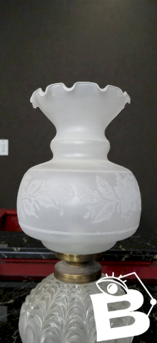 Lampe en verre 1970s