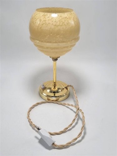 Lampe en verre de Clichy