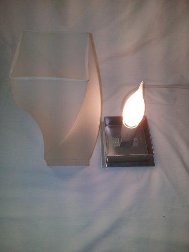 Lampe en verre