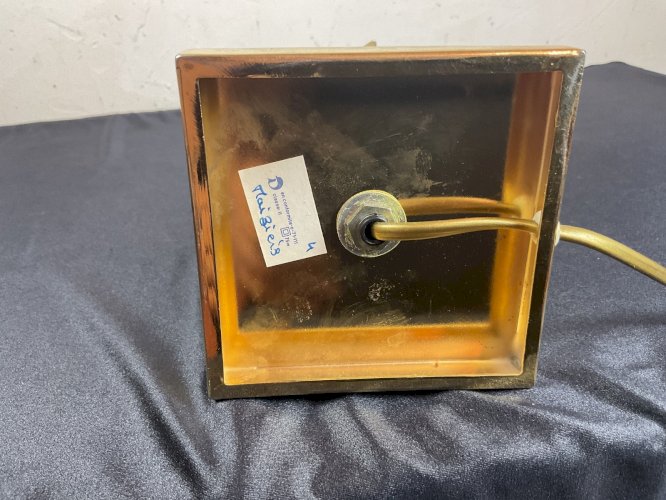 LAMPE ÉPI DE MAÏS / LAMPE VINTAGE 1970 design le dauphin