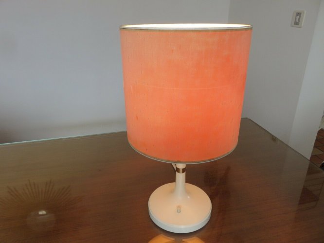 LAMPE  ERCO 3175  POLYCARBONATE ET LAITON GERMANY ANNEES 60 70