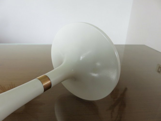 LAMPE  ERCO 3175  POLYCARBONATE ET LAITON GERMANY ANNEES 60 70