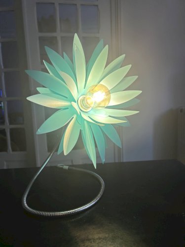 Lampe fleur pop modulable
