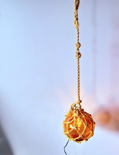 Lampe flotteur de filet de pêche Diamètre 20 cm 