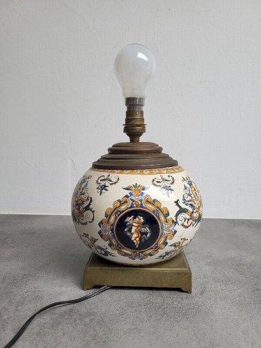 LAMPE GIEN ANCIENNE