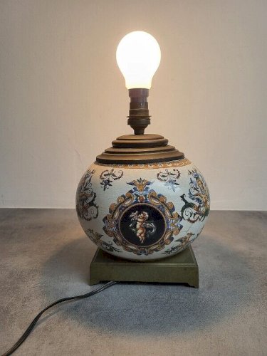 LAMPE GIEN ANCIENNE