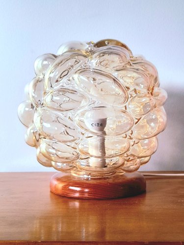 Lampe globe Limburg Helena tynell 1970