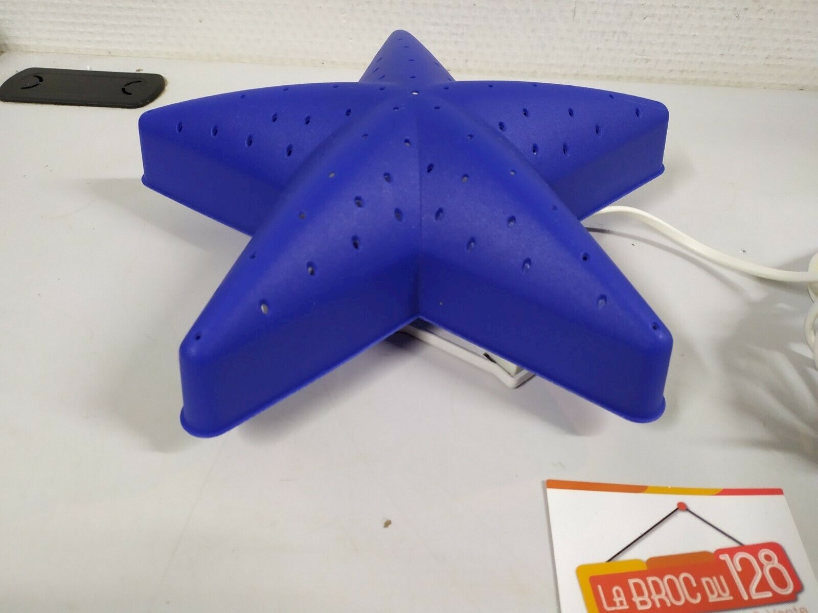 Lampe Ikea étoile bleu Smila Stjarna veilleuse Fonctionne Vintage