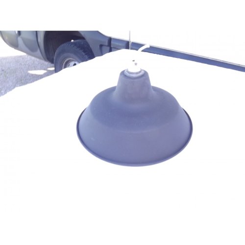 Lampe Industrielle en Tole émaillée noire