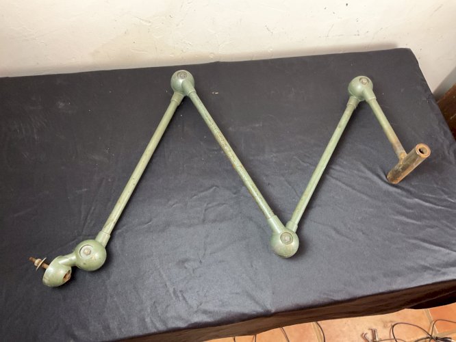 Lampe ,Jielde 3 bras industriel no gras Ravel