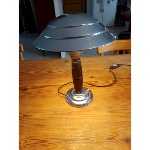 Lampe Jumo Aluminium et Bois