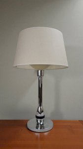 Lampe Jumo chrome années 50