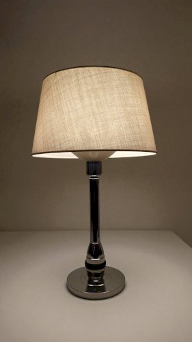 Lampe Jumo chrome années 50