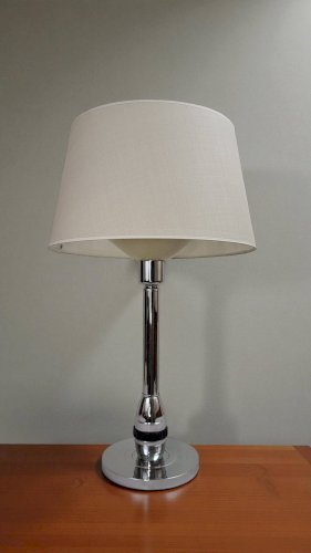Lampe Jumo chrome années 50