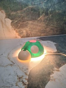 Lampe Lucinelle de Jean-Pierre Vitrac, luminaire vintage, applique design