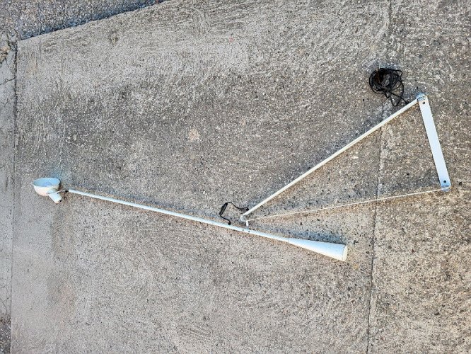 LAMPE LUMINAIRE A CONTRE POIDS DE PAOLO RIZZATTO APPLIQUE MURALE