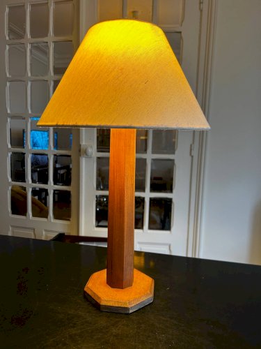 Lampe moderniste, années 30-40
