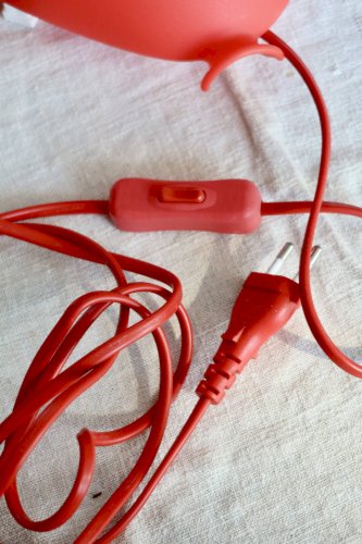 Lampe murale ikea ballon rouge drömminge - années 1990