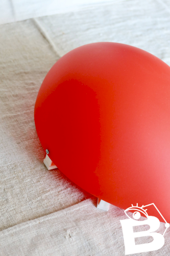 Lampe murale ikea ballon rouge drömminge - années 1990