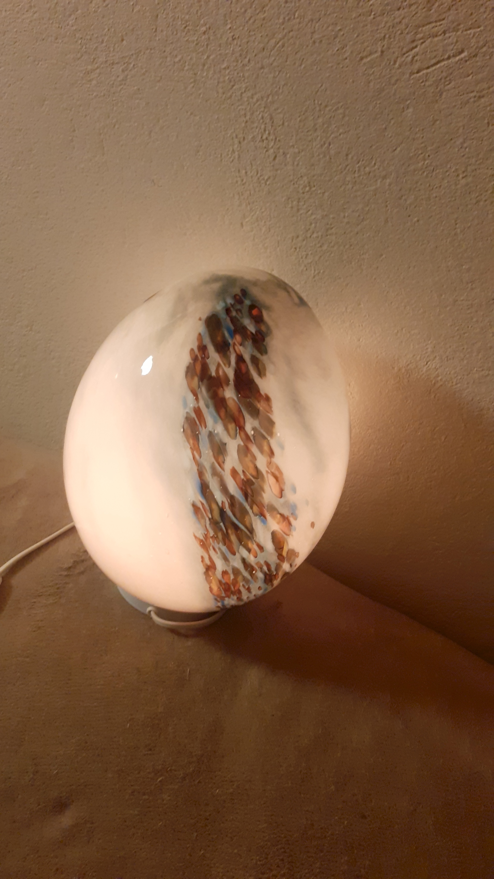 Lampe œuf rare la paire - Décoration