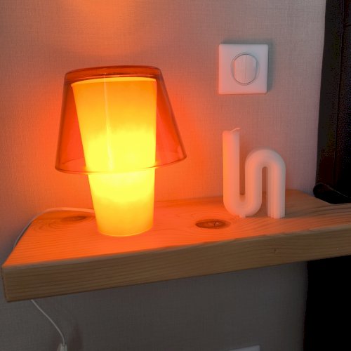 Lampe orange Ikéa Gavik 
