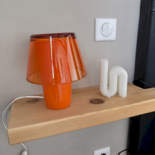 Lampe orange Ikéa Gavik 
