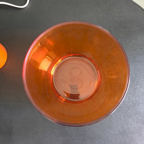 Lampe orange Ikéa Gavik 