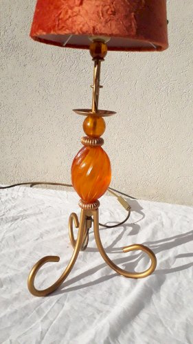 Lampe orange