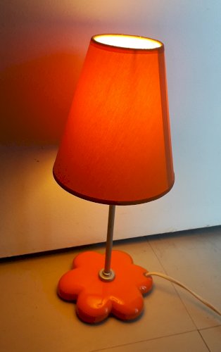 Lampe orange