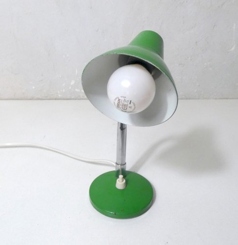 lampe orientable de bureau vintage métal vert