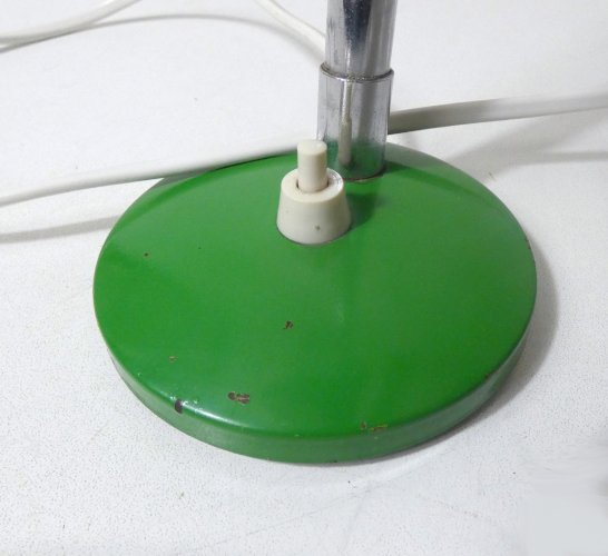 lampe orientable de bureau vintage métal vert