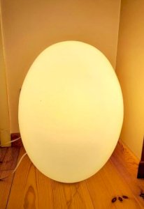 Lampe œuf Arnold Berges ,1980