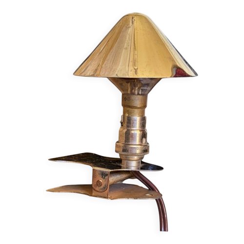 Lampe pince champignon Années 70