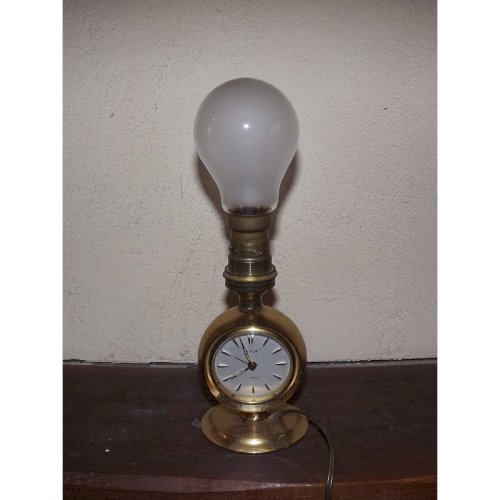 Lampe Reveil Vintage : 7 JEWELS «Solo»