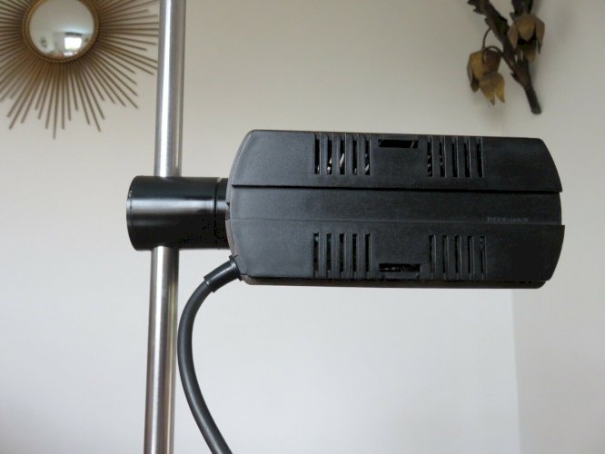 LAMPE  SAMP DESIGN  COLLECTION MANADE ANNEES 70 COULEUR MARRON VINTAGE 