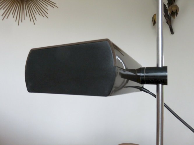 LAMPE  SAMP DESIGN  COLLECTION MANADE ANNEES 70 COULEUR MARRON VINTAGE 