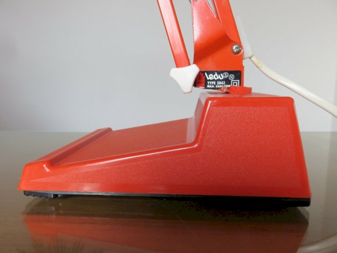 LAMPE SCANDINAVE  LEDU  TYPE 3842 SUEDE - BUREAU ARCHITECTE 1970 VINTAGE
