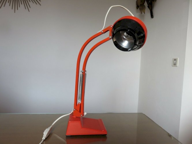 LAMPE SCANDINAVE  LEDU  TYPE 3842 SUEDE - BUREAU ARCHITECTE 1970 VINTAGE