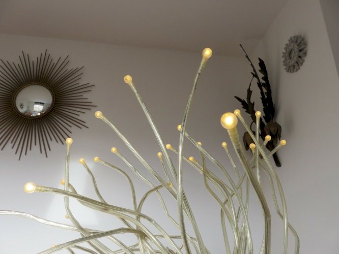 LAMPE  STRANNE  OU MEDUSE MODELE CULTE DIKEA LAMPE DAMBIANCE VINTAGE 