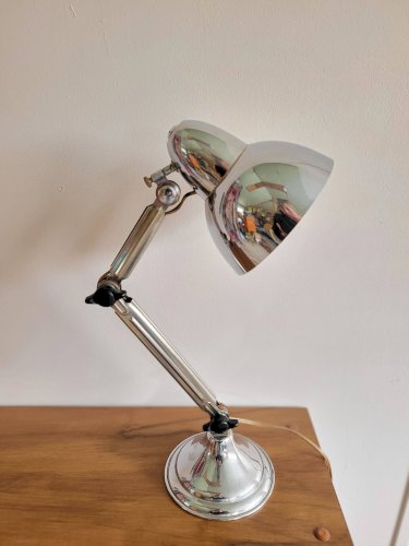 Lampe Super Chrome années 40