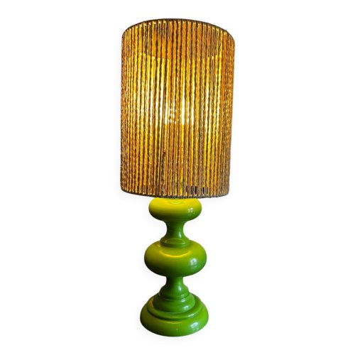 Lampe vert pomme, années 70