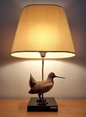 Lampe vintage bécasse par Elli Malevolti pour Artiflex, luminaire design