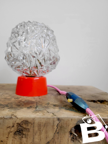 Lampe vintage chic et colorée