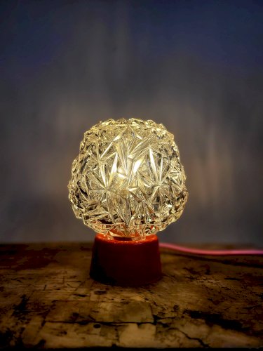 Lampe vintage chic et colorée