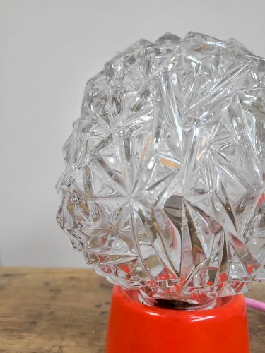 Lampe vintage chic et colorée