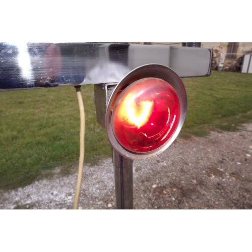 Lampe Vintage des Années 70 Chrome Infra rouge