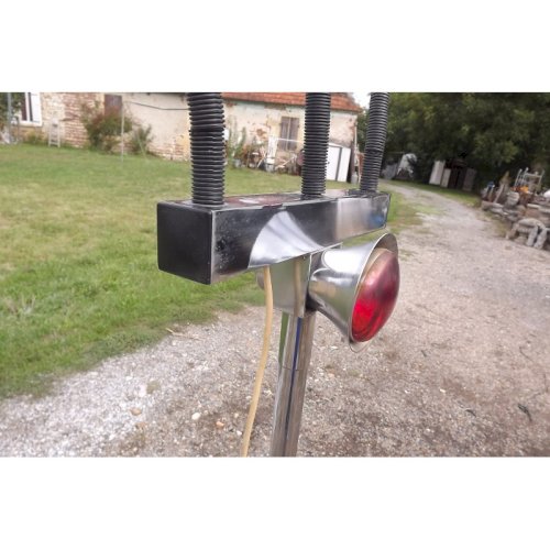 Lampe Vintage des Années 70 Chrome Infra rouge