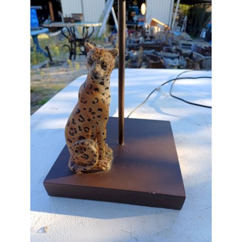 Lampe Vintage  Léopard 