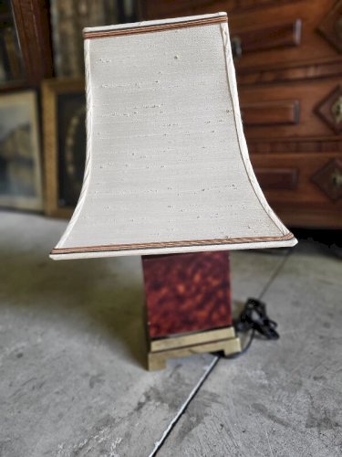LAMPE VINTAGE STRATIFIE 1970
